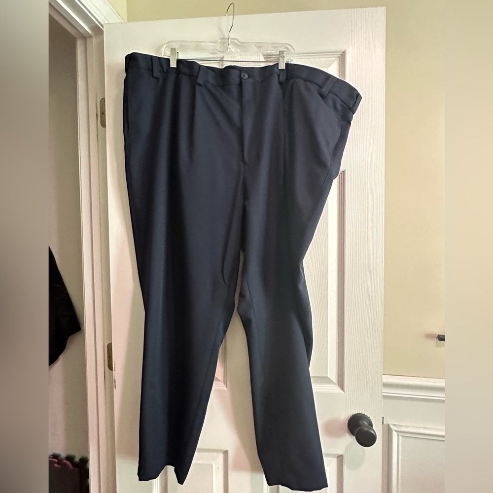 56W/30L Oak Hill Navy Dress Pants